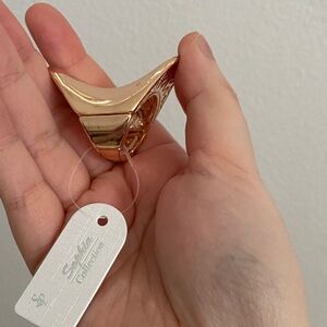 Stylish Gold Ring by Sophia Collection